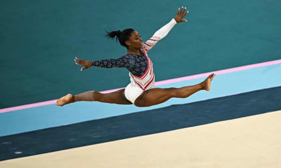 Simone Biles’ narrative arc reaches full extension on glorious night for USA