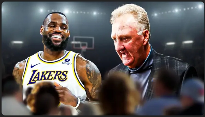 Larry Bird calls out LeBron James haters and sends five(5) words Bombshell warning to ‘quit whining’ about……….