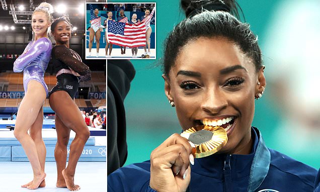 Olympics fans go wild for former Team USA gymnast’s commentary after calling Simone Biles and her team’s gold medal