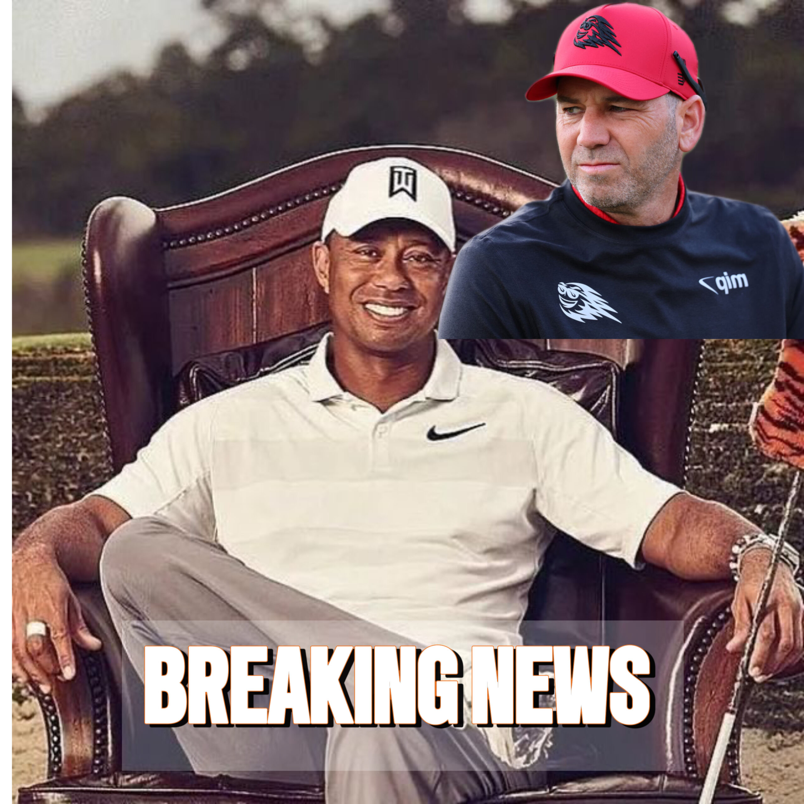 SHAMEFUL: Sergio Garcia and Tiger Woods caught in 4k fighting and exchanging words in a Store.