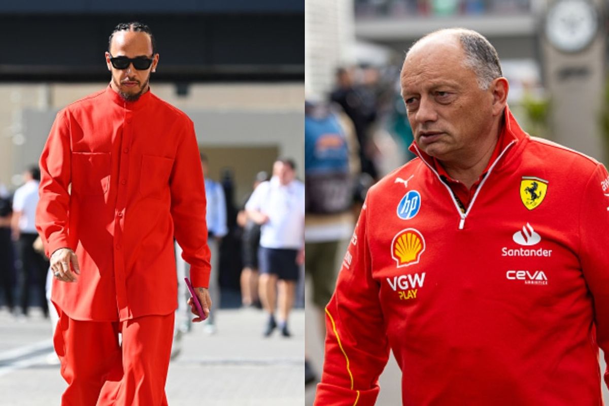 Ferrari chief Fred Vasseur shares his thoughts on Lewis Hamilton’s self-doubt about his Formula 1 skills