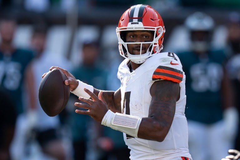 Browns QB Deshaun Watson reinjures Achilles, has surgery and will miss ‘significant’ time in 2025   FILE – Cleveland Browns quarterback Deshaun Watson (4) in action during the NFL football game against the Philadelphia Eagles on Oct. 13, 2024, in Philadelphia. (AP Photo/Chris Szagola, File) FILE – Cleveland Browns quarterback Deshaun   Watson (4) in action during the NFL football game against the Philadelphia Eagles on Oct. 13, 2024, in Philadelphia. (AP Photo/Chris Szagola, File)  CLEVELAND (AP) — Cleveland Browns quarterback Deshaun Watson had surgery after rupturing his Achilles tendon for the second time in three months and could miss the entire 2025 season.  The team said Watson, who has played in just 19 games in three seasons with Cleveland due to an NFL suspension and injuries, felt discomfort in his ankle after “rolling” it while in Miami. Tests showed he re-ruptured the tendon, requiring another operation.    Watson is expected to miss “significant time” in 2025, the Browns said Friday in a statement. The injury further clouds his future with the Browns, who still owe him $92 million after signing him to a fully guaranteed $230 million contract in 2022.  Earlier this week, general manager Andrew Berry said Watson had a setback and the team was gathering more information.  The 29-year-old was originally injured on Oct. 20 in a loss to the Cincinnati Bengals. Watson had surgery five days later, and he had been away from the team rehabbing his injury when he got hurt again.  The Browns have insurance that protects Watson’s contract. If he’s out for the season, they can recoup some money and get some salary-cap relief.