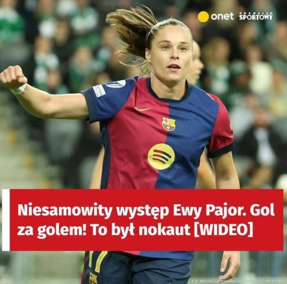 Niesamowity występ Ewy Pajor. Gol za golem! To był nokaut [WIDEO]