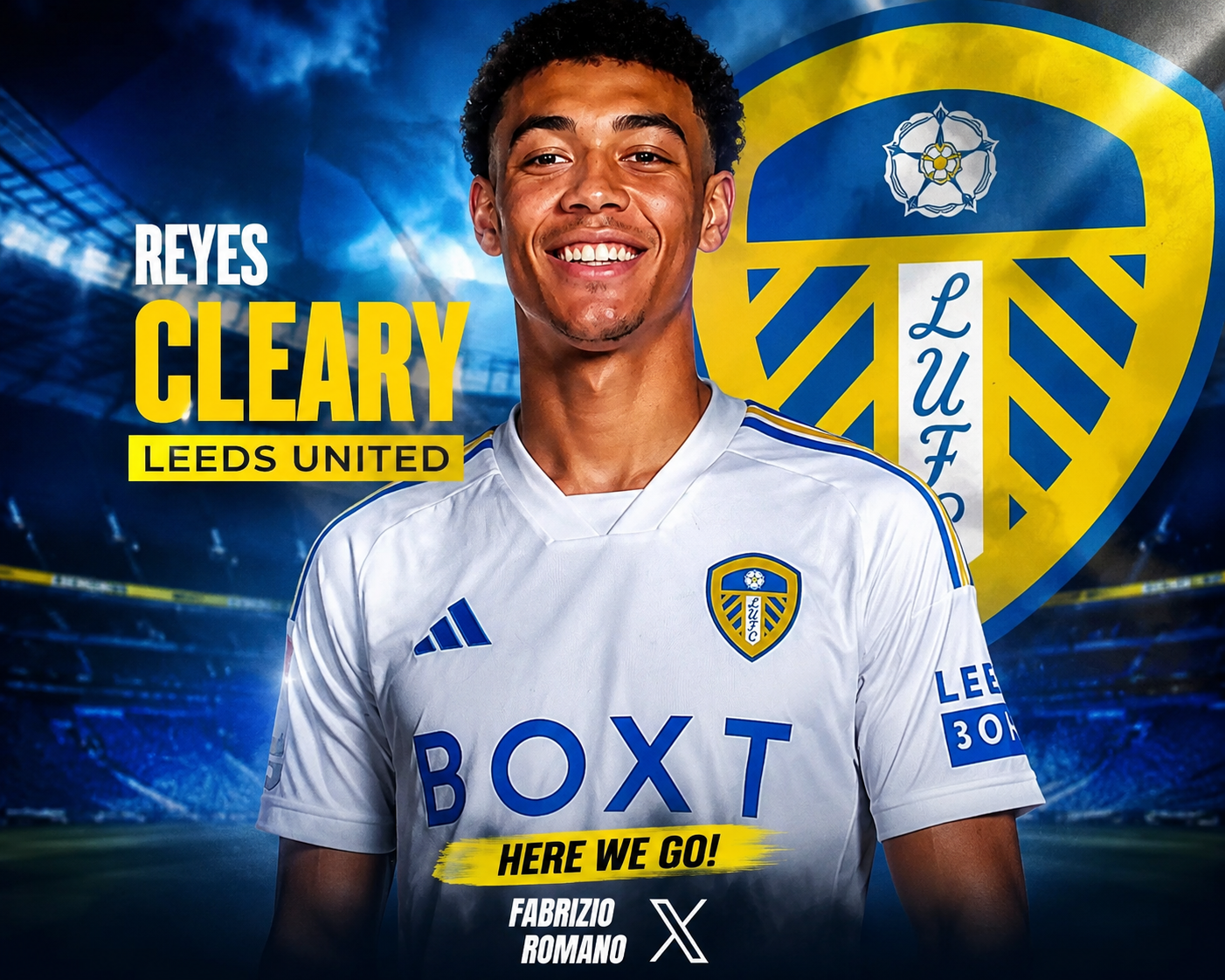 Leeds United Agree £40m Deal to Sign 2004-Born Forward Reyes Cleary from Barnsley FC